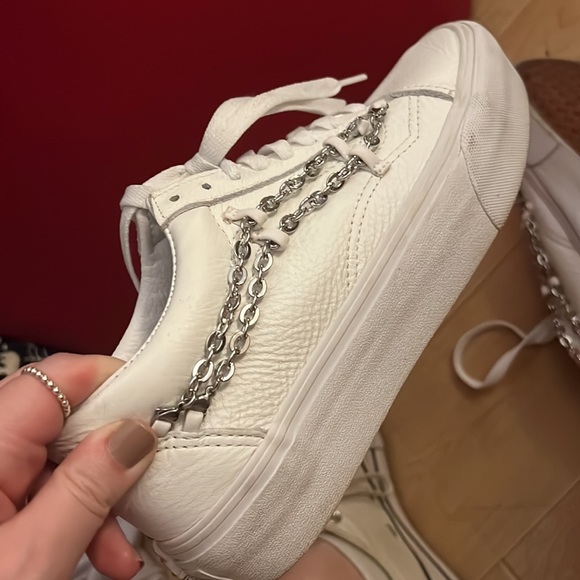 Silver Chain Vans Classic Platforms - Picture 5 of 5